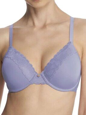Natori Refined Cosmic Sky Light Purple Underwire Adjustable Bra Sizes B,C,DD